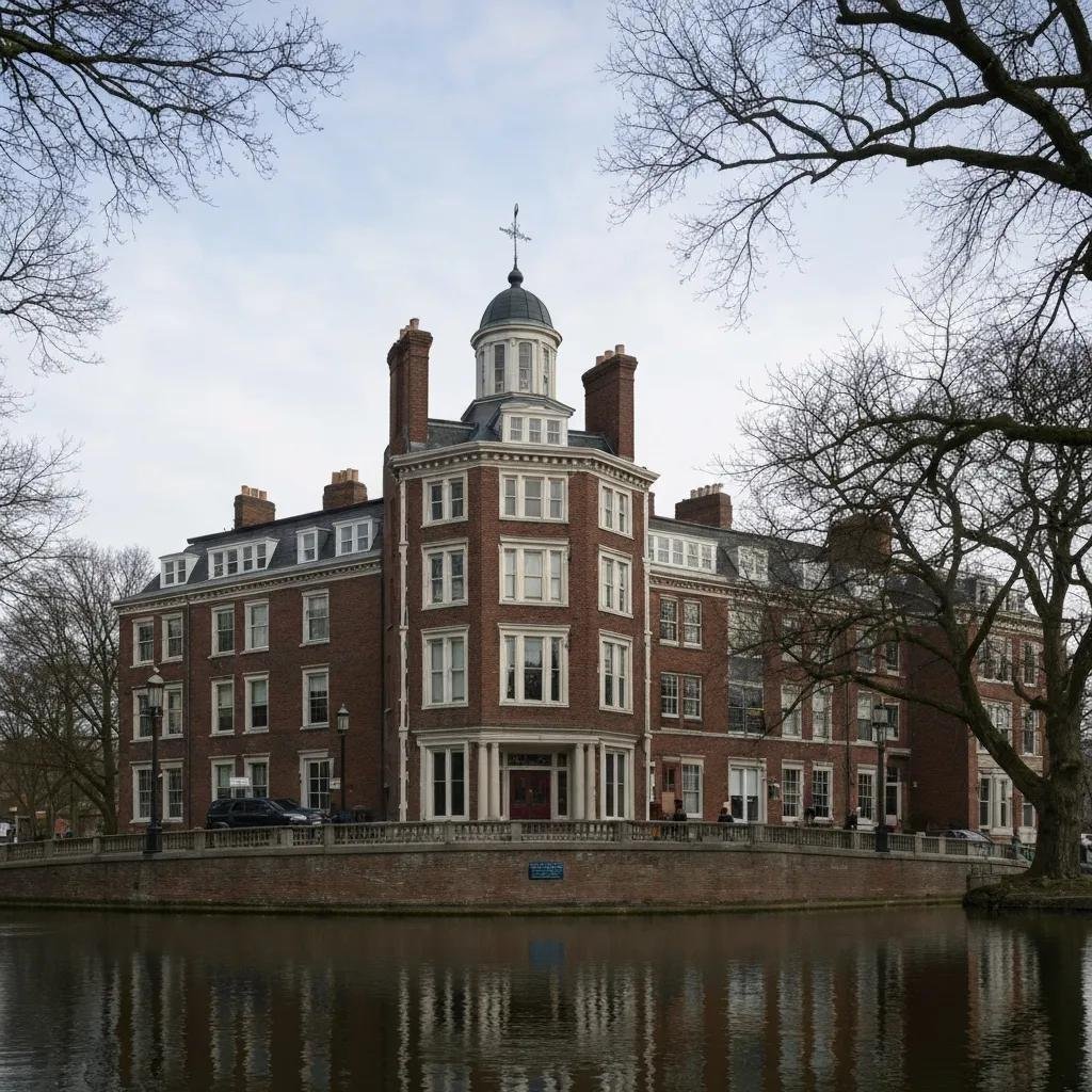 Modern storage facility in Cambridge, MA with visible security features like surveillance cameras and gated access